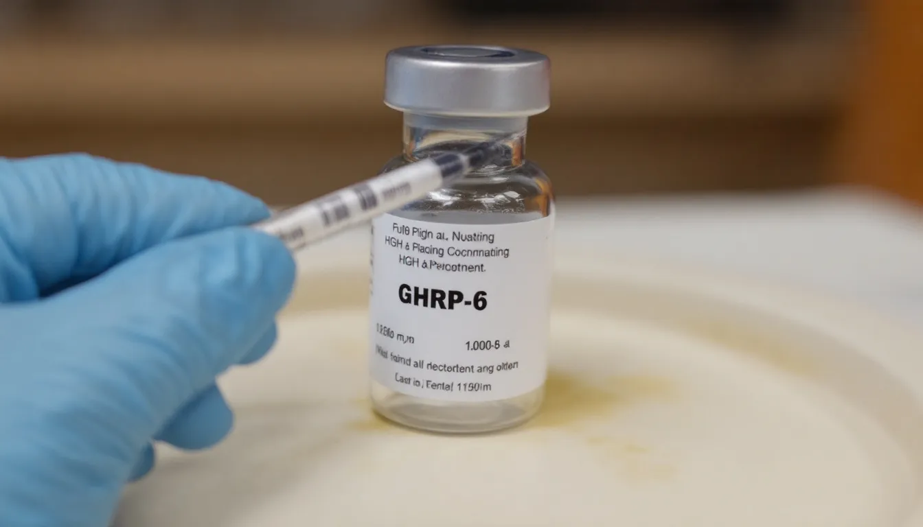 Different methods of administering HGH and GHRP-6.