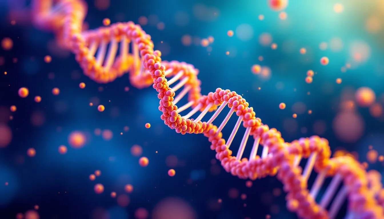 Visual representation of peptides promoting collagen production.