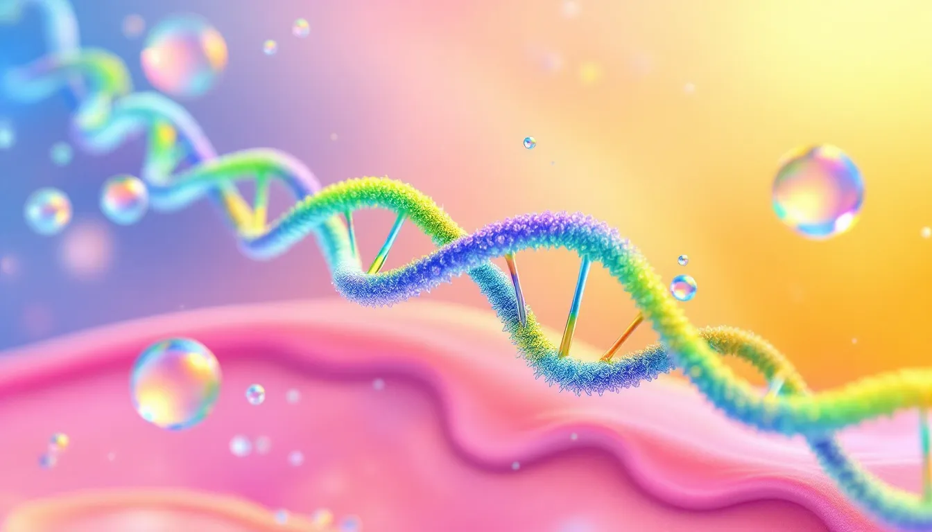 An image depicting the role of peptides in skin hydration.